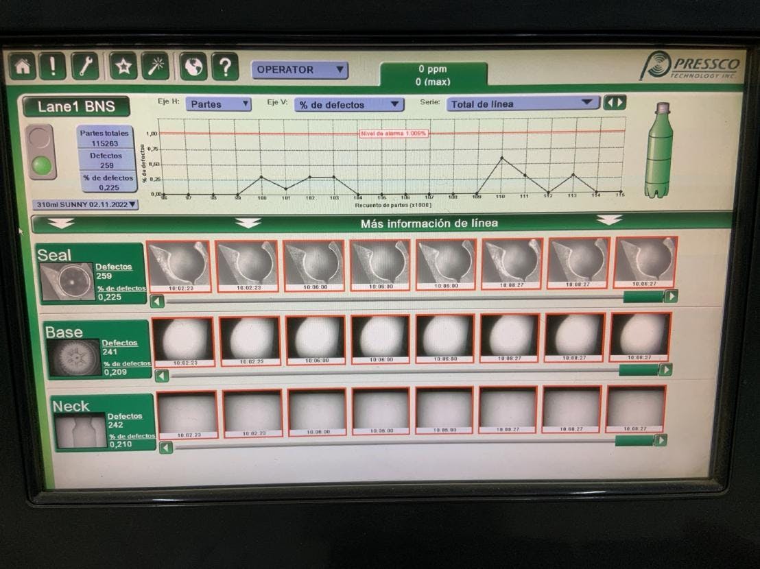 Unidad de control of SIDEL SBO 20 Universal Eco2 