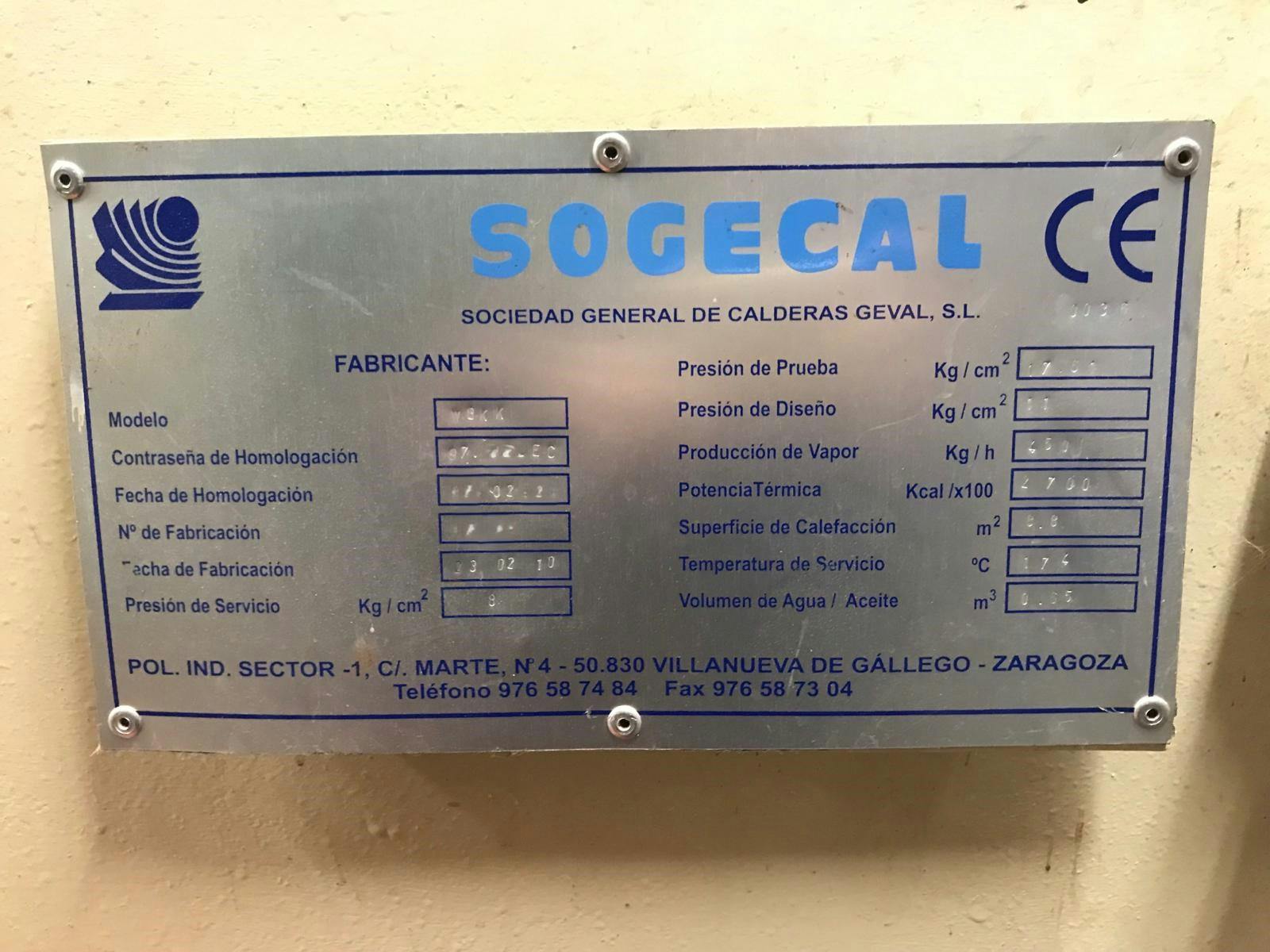 Accesorios de Sogecal M8KK 